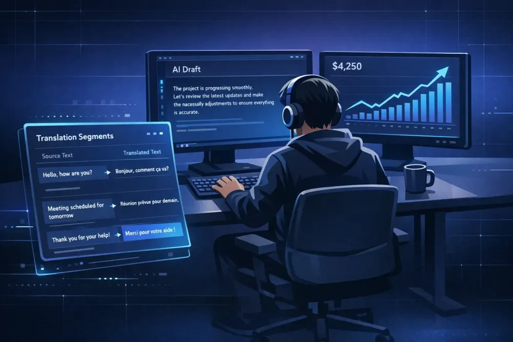 How AI is helping freelance translators earn more per hour