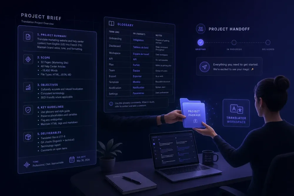 How to onboard a new translator to your agency without wasting their time