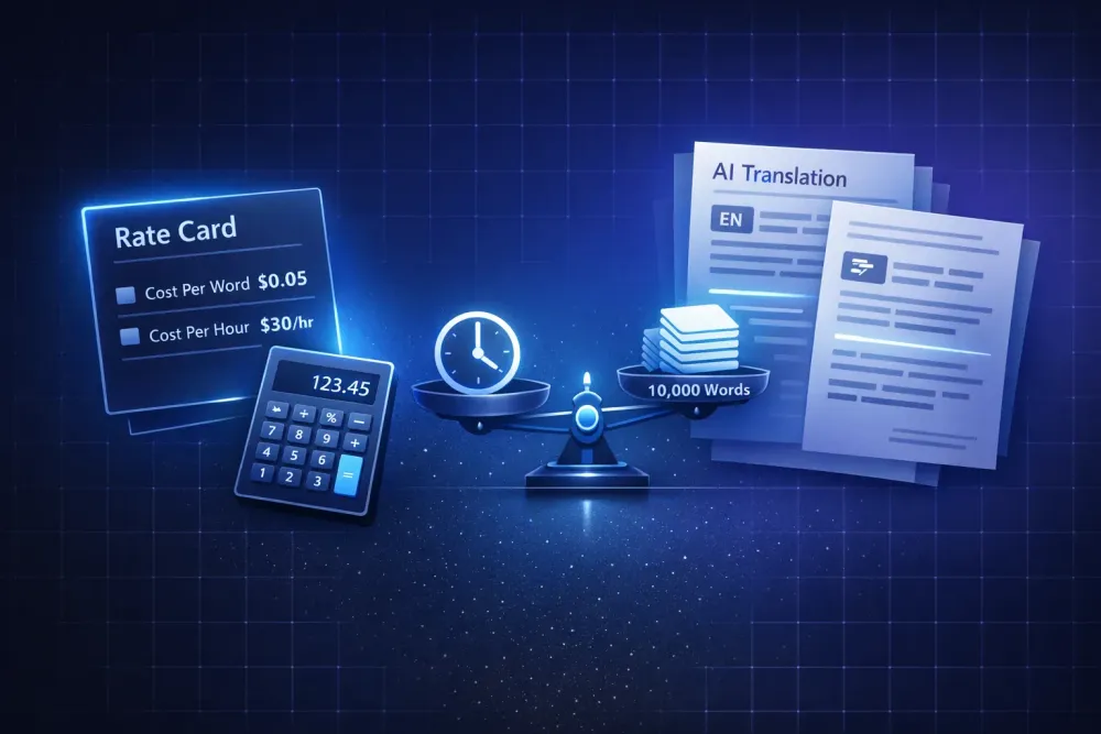 How to price your translation services when AI is part of your workflow