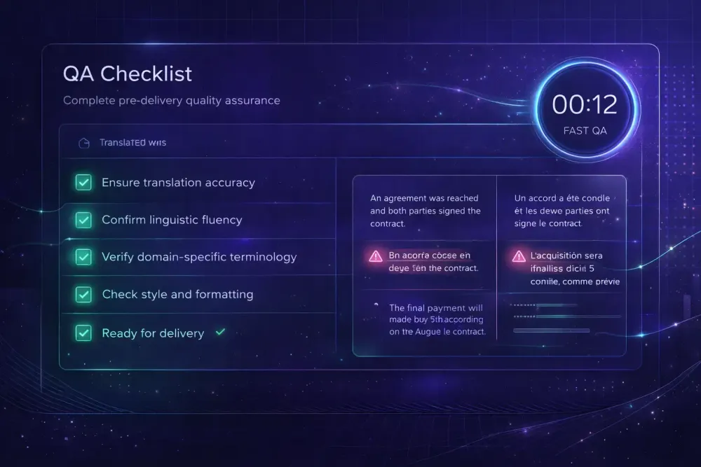 How to run a pre-delivery QA check without slowing down your team