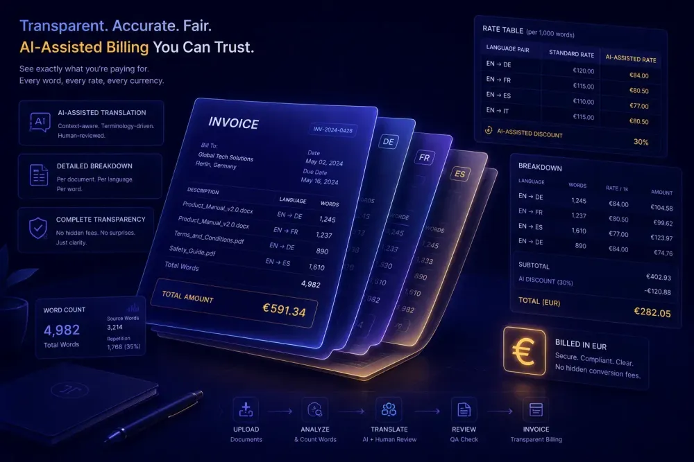 How translation agencies are pricing AI-assisted projects in 2026