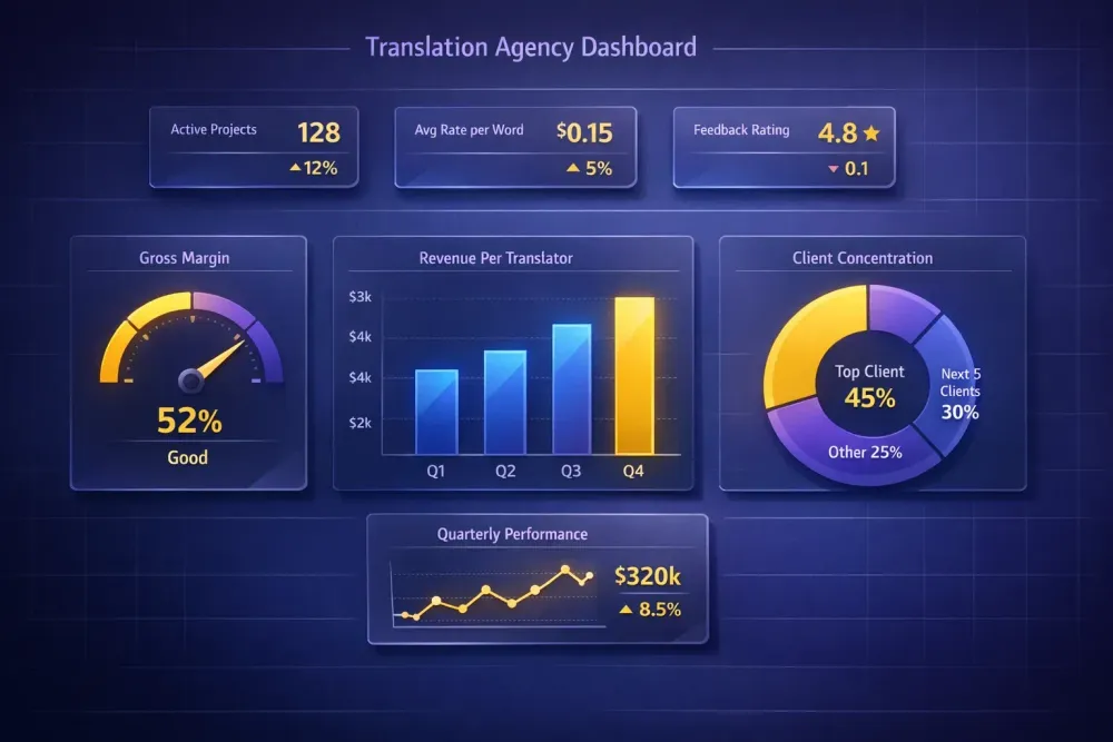 KPIs every translation agency should track to stay profitable